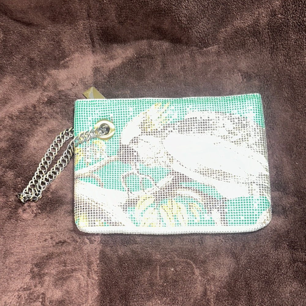 C.A.M. Creatively Active Minds: Beautiful Metal/Mesh Wristlet Bird Clutch